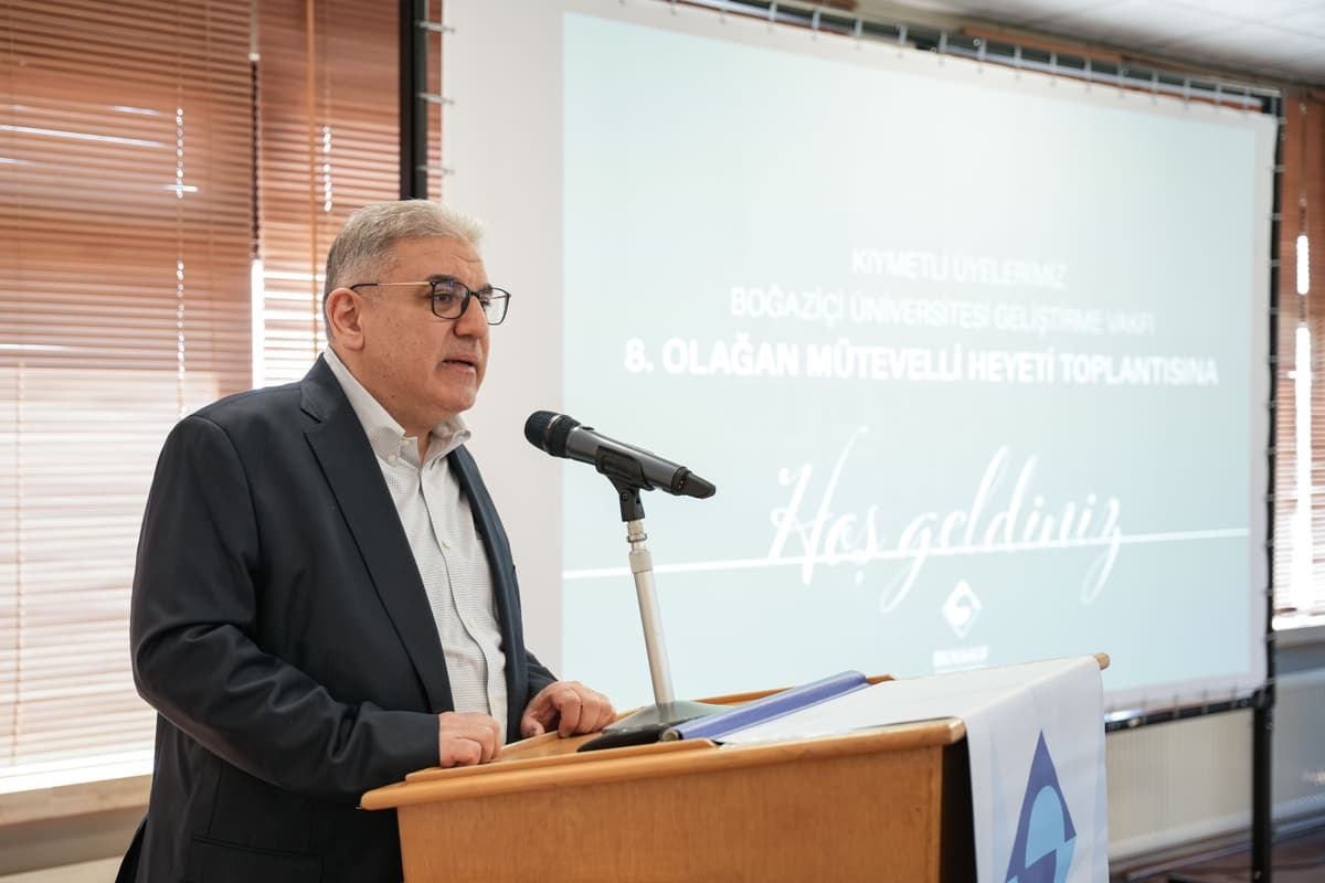 Boğaziçi Üniversitesi Geliştirme Vakfı 8. Olağan Mütevelli Heyeti Toplantısı Gerçekleştirildi — 1