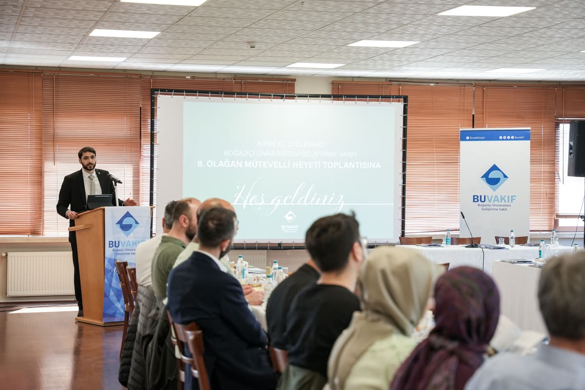 Boğaziçi Üniversitesi Geliştirme Vakfı 8. Olağan Mütevelli Heyeti Toplantısı Gerçekleştirildi