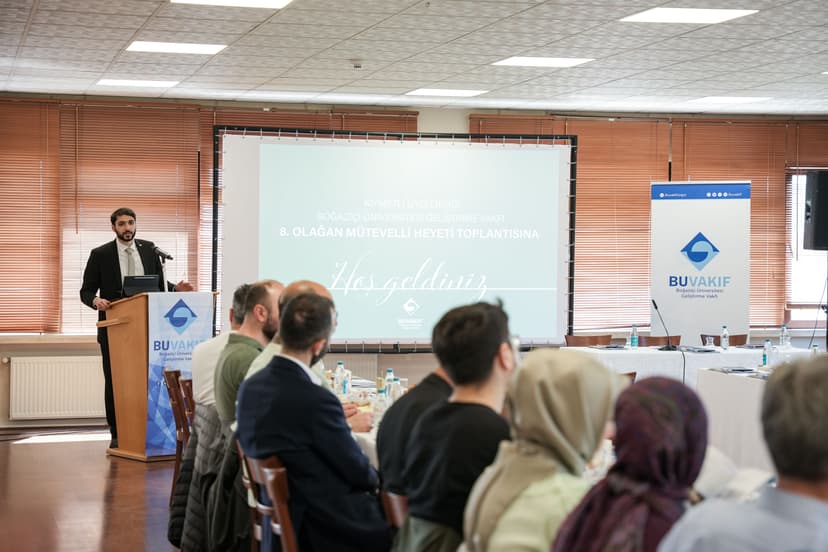 Boğaziçi Üniversitesi Geliştirme Vakfı 8. Olağan Mütevelli Heyeti Toplantısı Gerçekleştirildi
