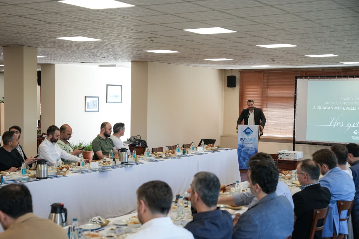 Boğaziçi Üniversitesi Geliştirme Vakfı 8. Olağan Mütevelli Heyeti Toplantısı Gerçekleştirildi — 2