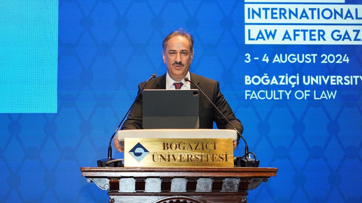 Boğaziçi Üniversitesi Uluslararası Hukuk Konferansı: "Gazze'den Sonra Uluslararası Hukuku Yeniden Düşünmek" Etkinliği Gerçekleştirildi