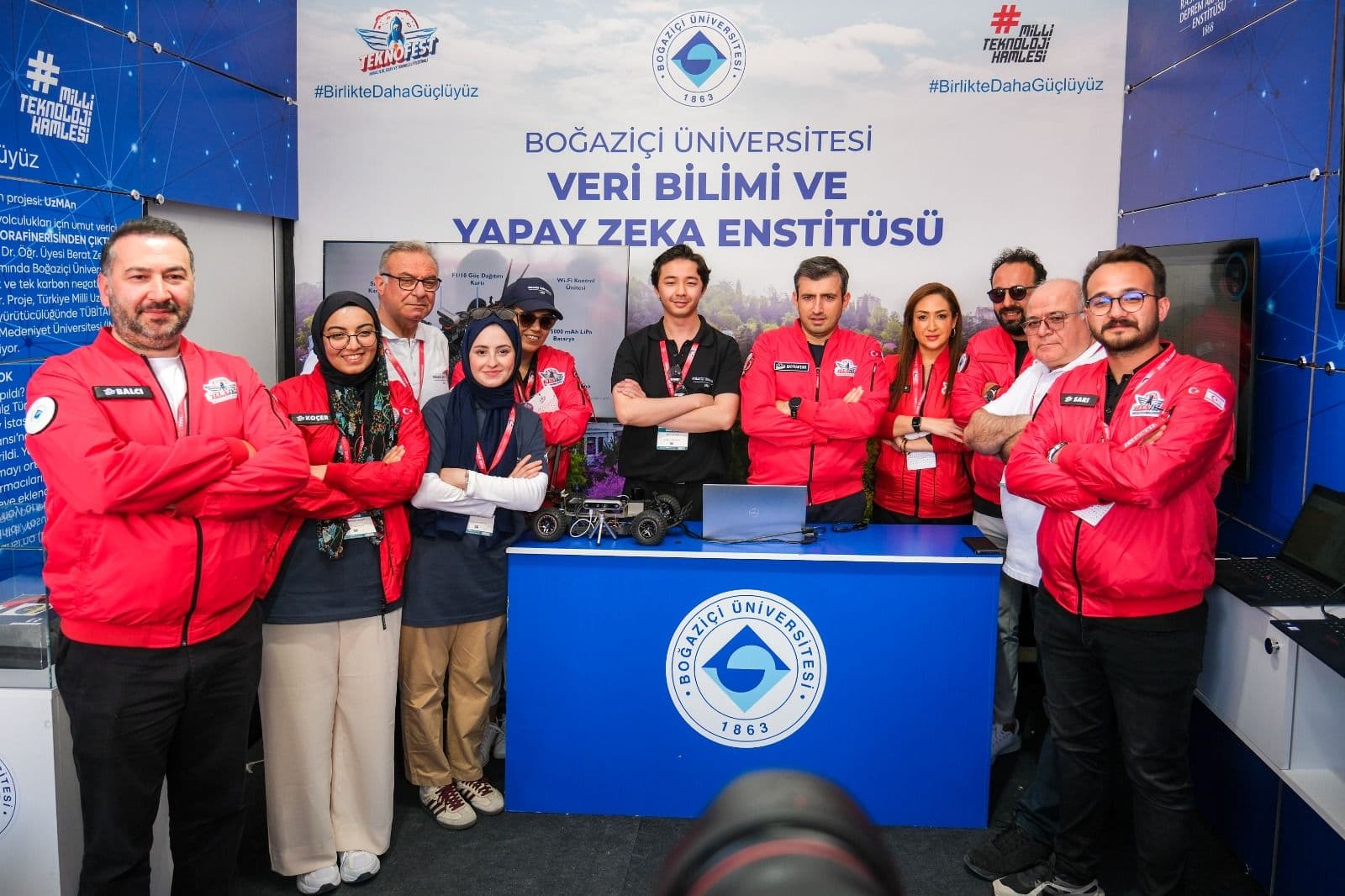 BUVAKIF'tan TEKNOFEST 2025 KKTC'de Boğaziçi Üniversitesi'ne Tam Destek