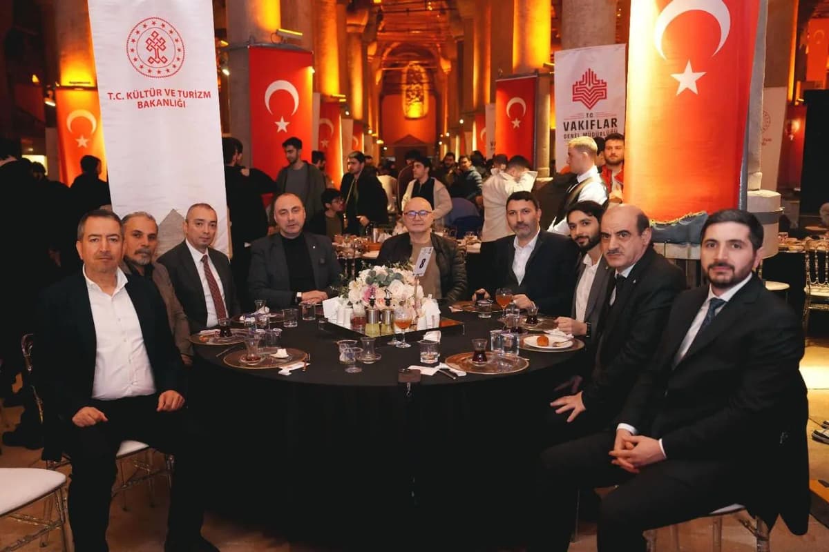 Binbirdirek Sarnıcı'nda Vakıflar İftarı — 2