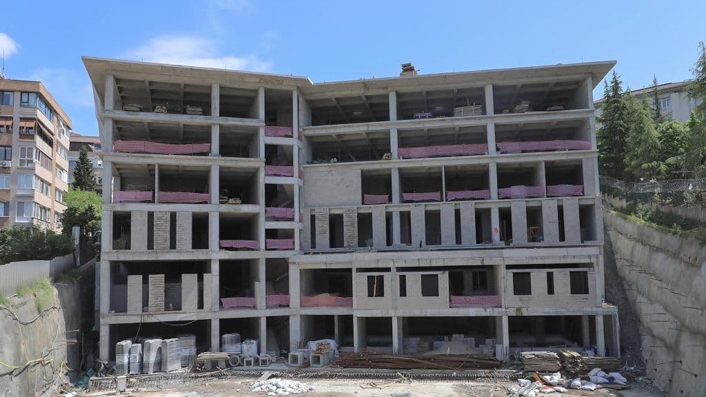 Vakfımızın Erkek Öğrenci Yurdu ve Camii İnşaatı Devam Ediyor