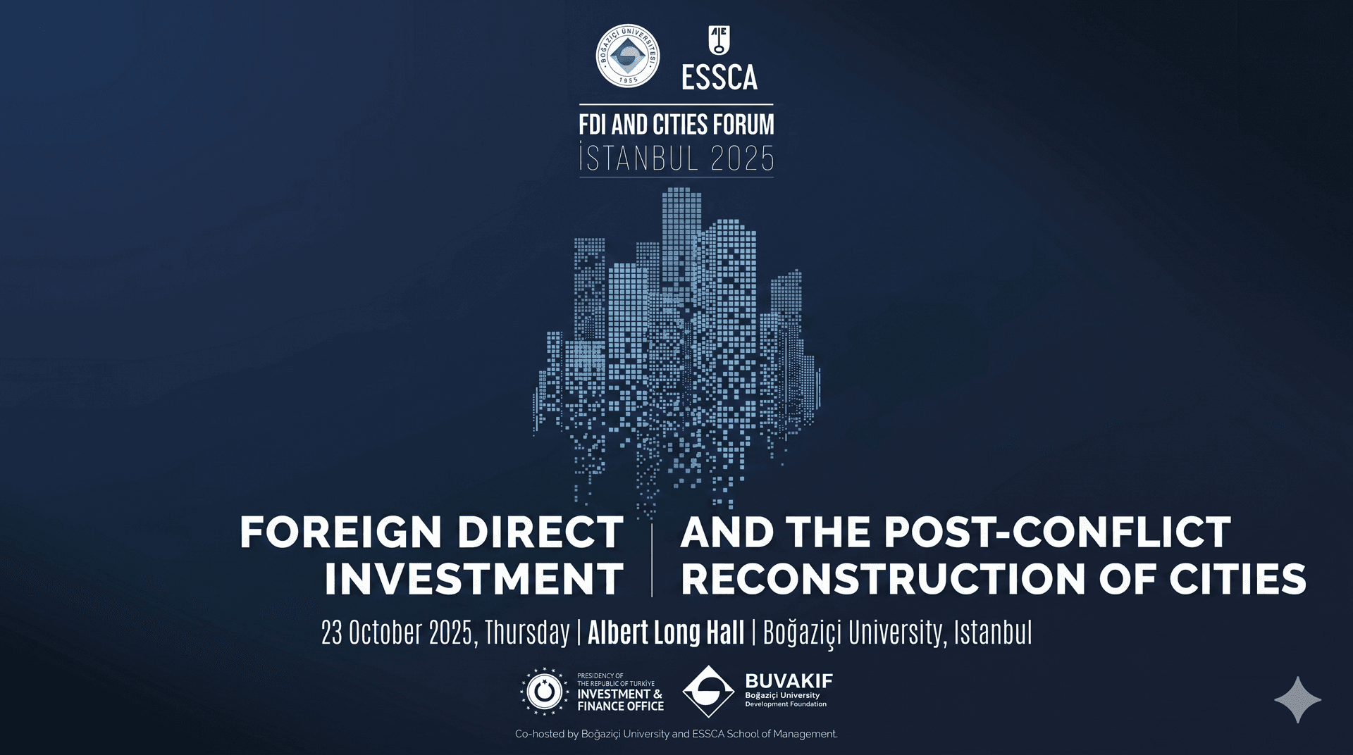 Yabancı Doğrudan Yatırımlar ve Çatışma Sonrası Kentlerin Yeniden İnşası