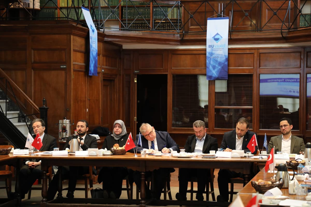 BUVAKIF Mütevelli Heyeti İkinci Defa Bir Araya Geldi — 12