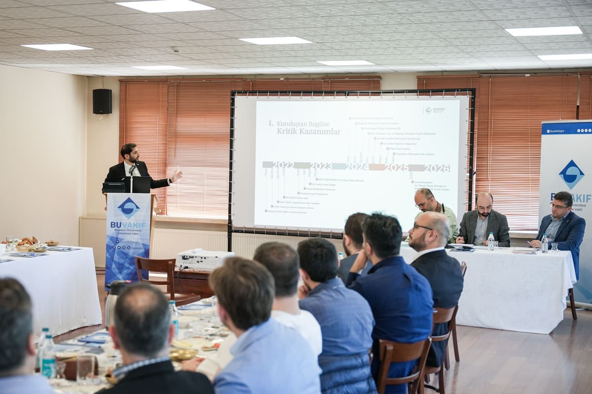 Boğaziçi Üniversitesi Geliştirme Vakfı 8. Olağan Mütevelli Heyeti Toplantısı Gerçekleştirildi — 3